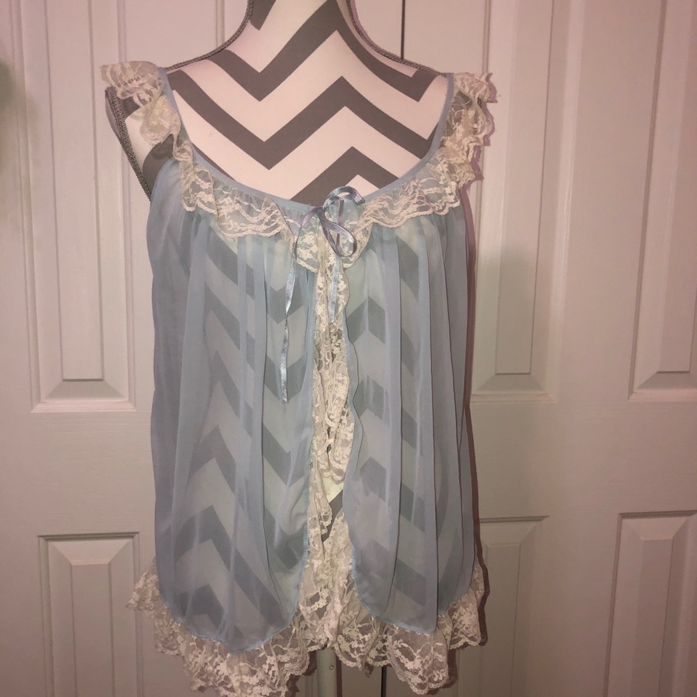 Victoria’s Secret Blue Babydoll
